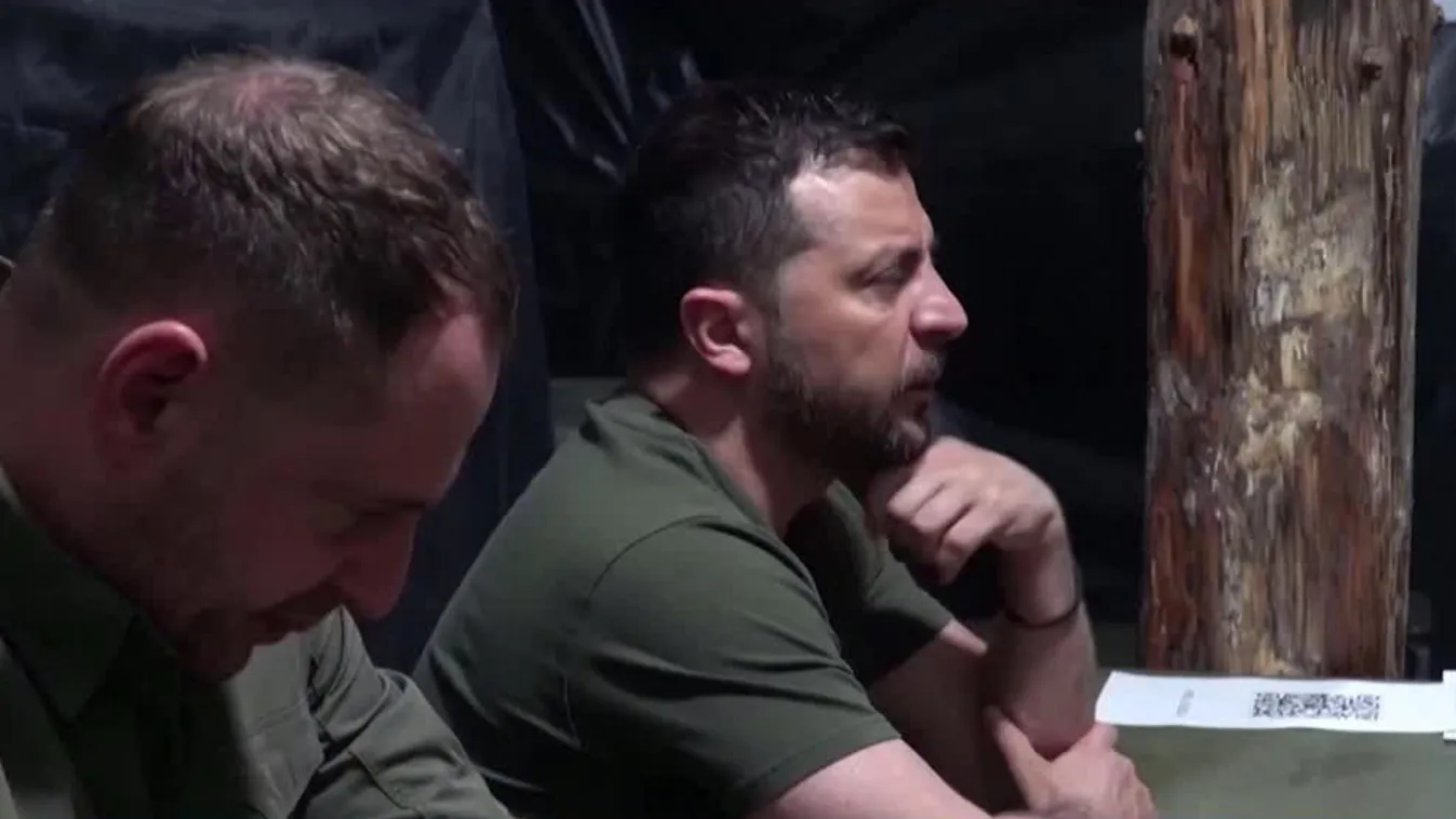 Radar - Zelenszkij ellátogatott a frontra