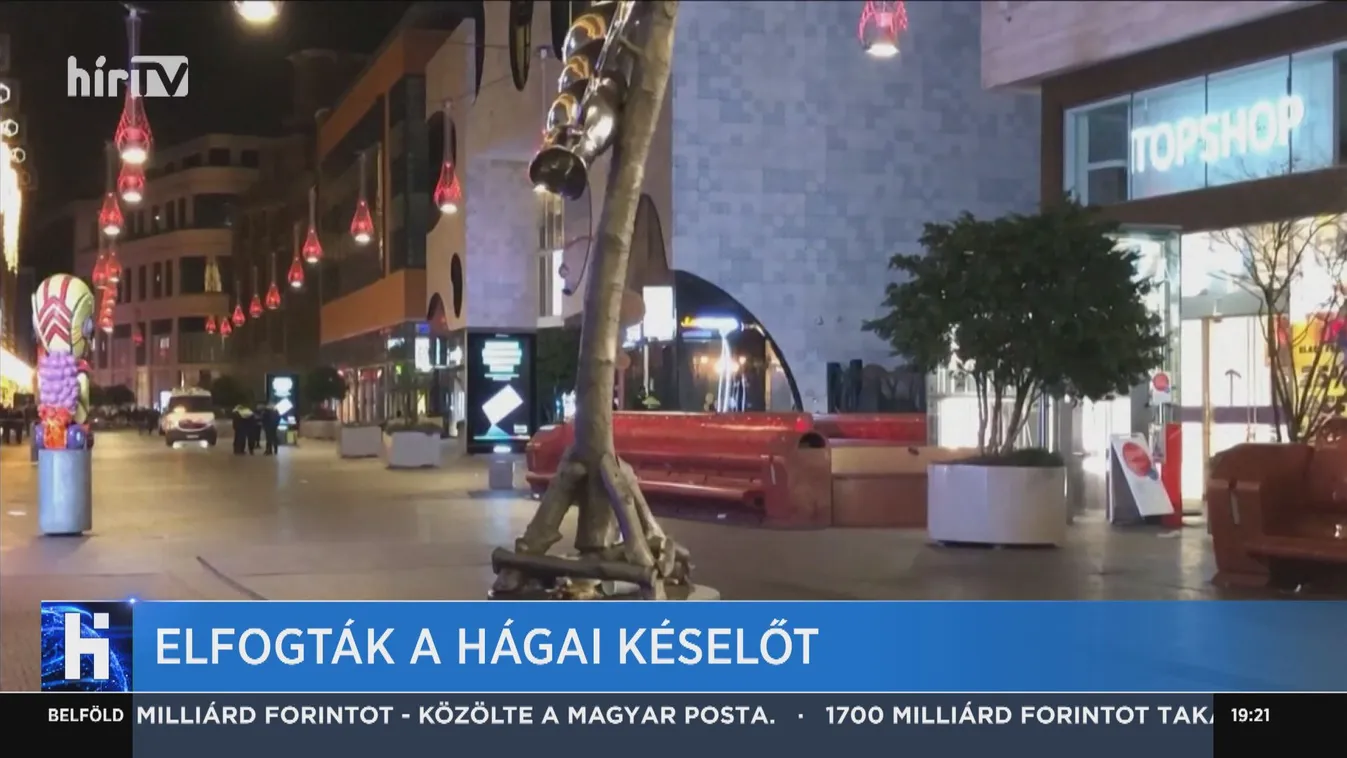Elfogták a hágai késelőt