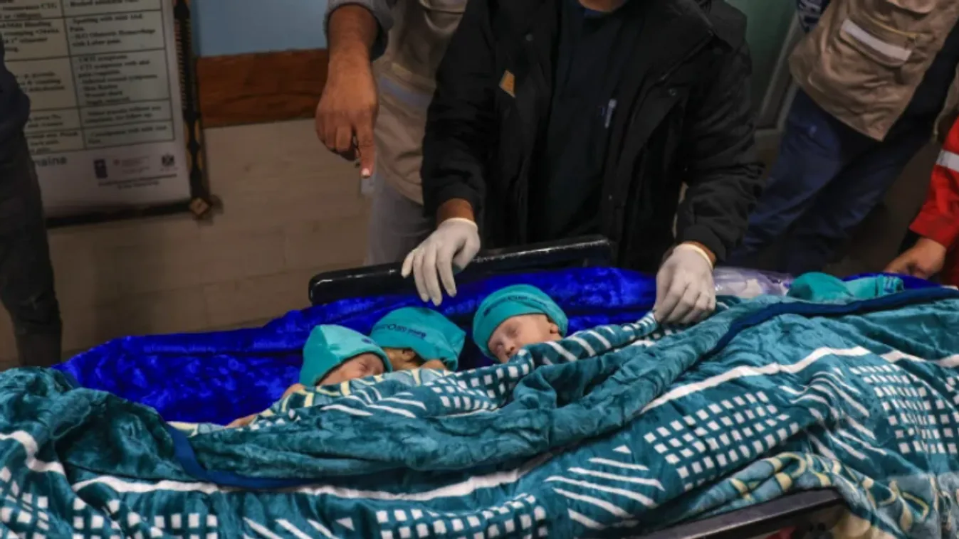Sikerült kimenekíteni a koraszülött csecsemőket a Gázai övezetből + videó