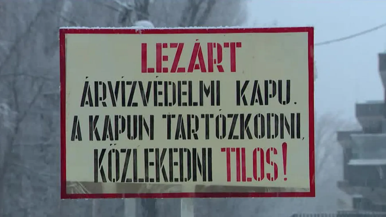 Megkezdődött az árvízi védekezés Budapesten + videó