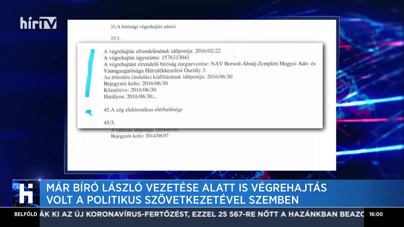 Már Bíró László vezetése alatt is végrehajtás volt a politikus szövetkezetével szemben
