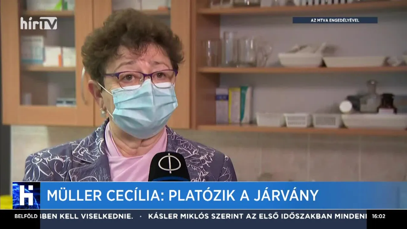 Müller Cecília: Platózik a járvány