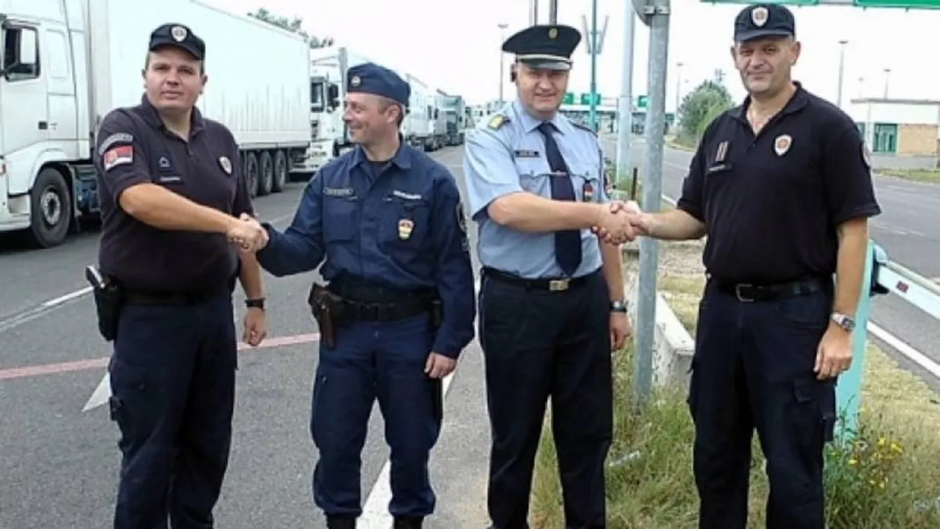 Magyar rendőri kontingens indult Szerbiába és Macedóniába
