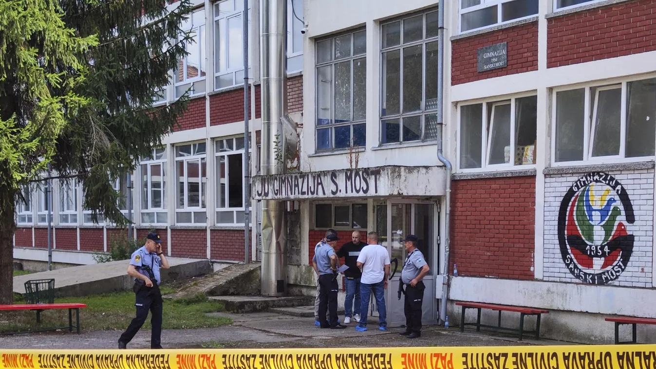 Többen meghaltak egy boszniai gimnáziumban, amikor egy iskolai dolgozó tüzet nyitott a tantestületi gyűlésen + videó