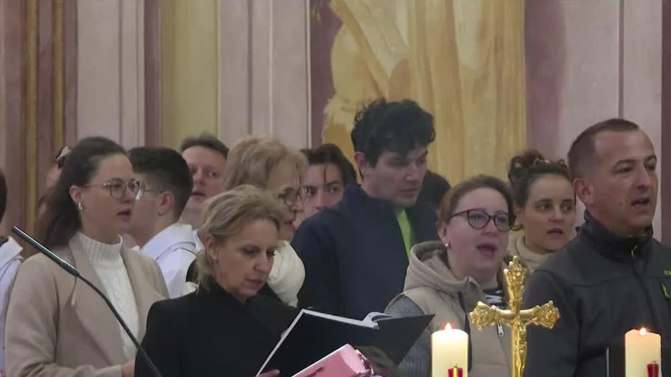 Szentmisével ünnepelték Krisztus feltámadását Zalaegerszegen + videó