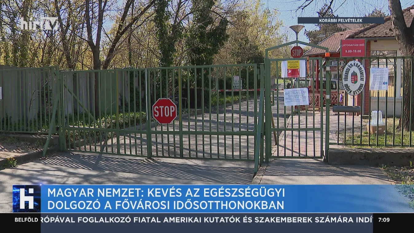 Magyar Nemzet: Kevés az egészségügyi dolgozó a fővárosi idősotthonokban