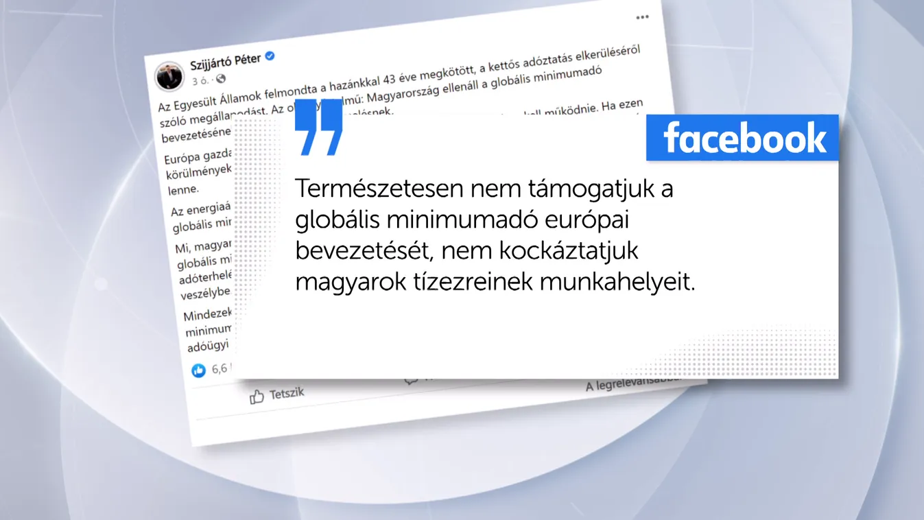 Washington felmondta a kettős adóztatás elkerülése elleni megállapodást