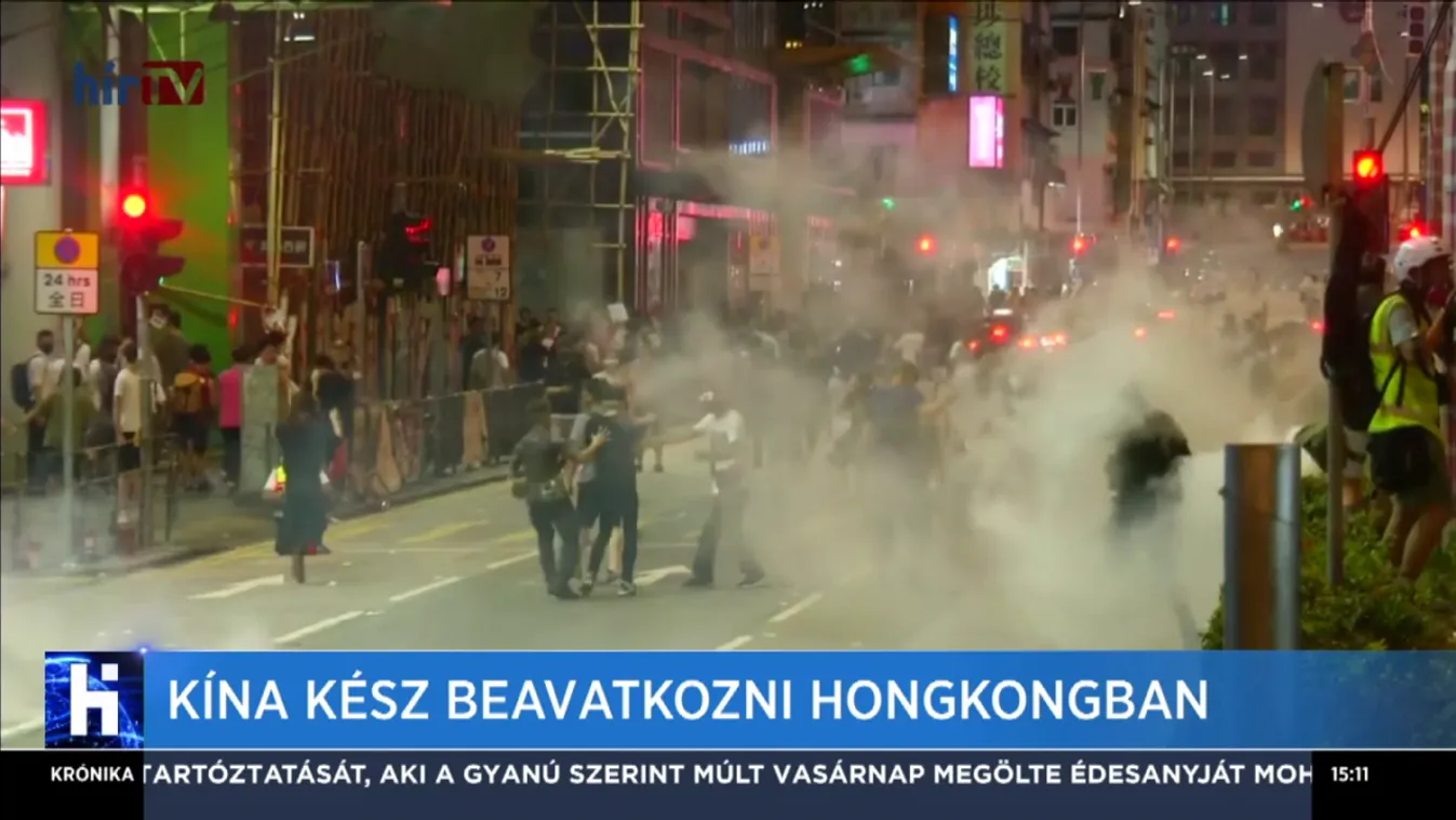 Kína kész beavatkozni Hongkongban