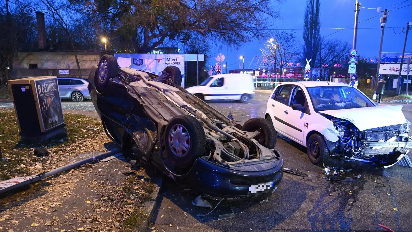 Csúnya baleset a XIX. kerületben