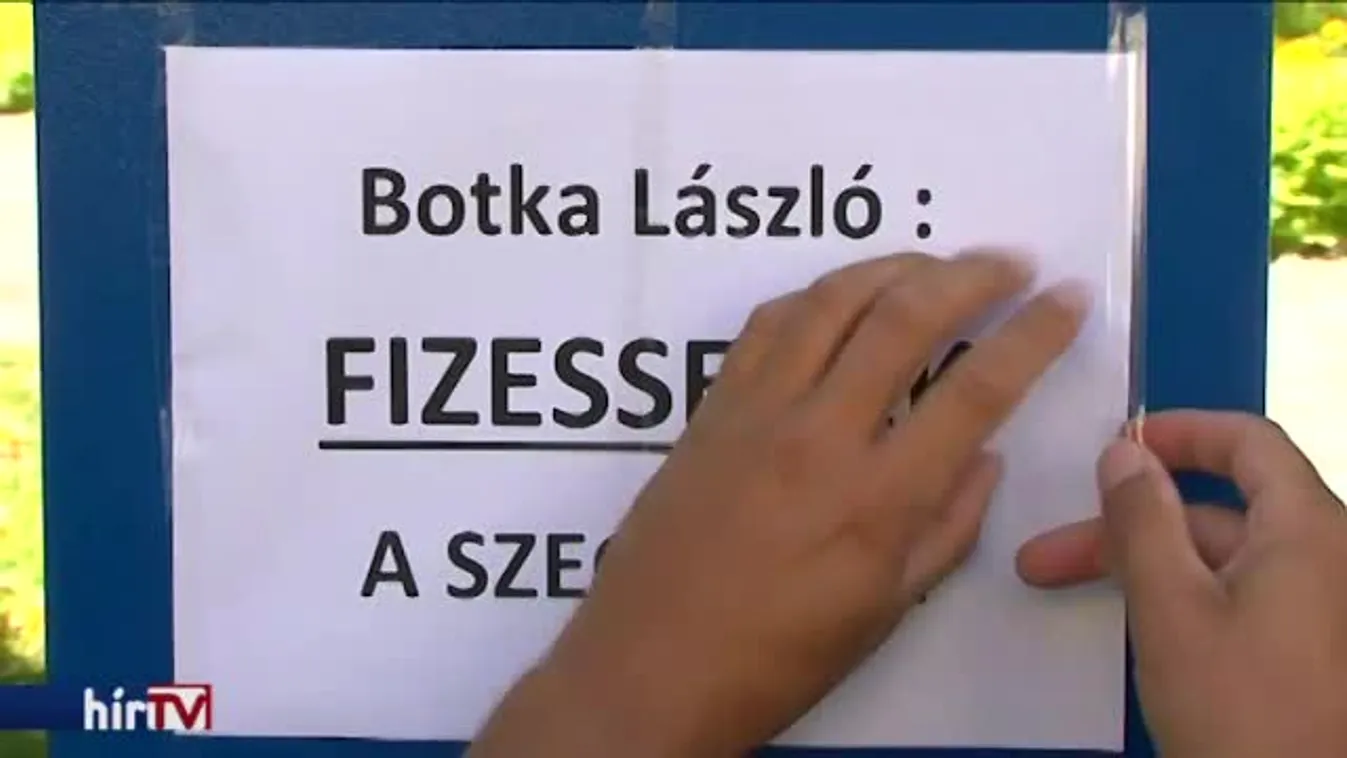 „Fizessenek a gazdagok!” – a szegedi parkolásért