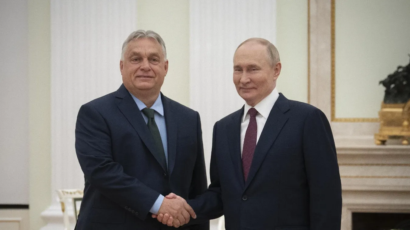 Orbán Viktor Moszkvába érkezett + videó