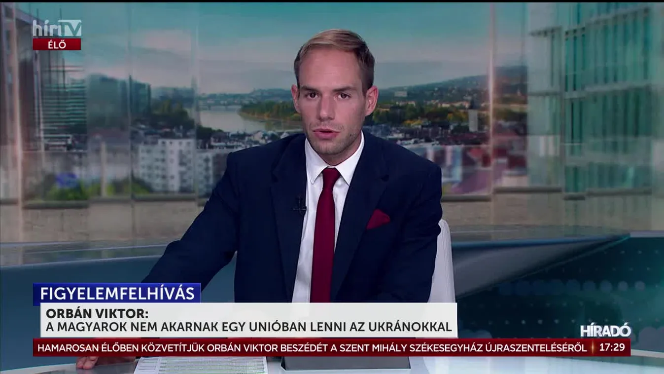 Orbán Viktor: A magyarok nem akarnak egy unióban lenni az ukránokkal