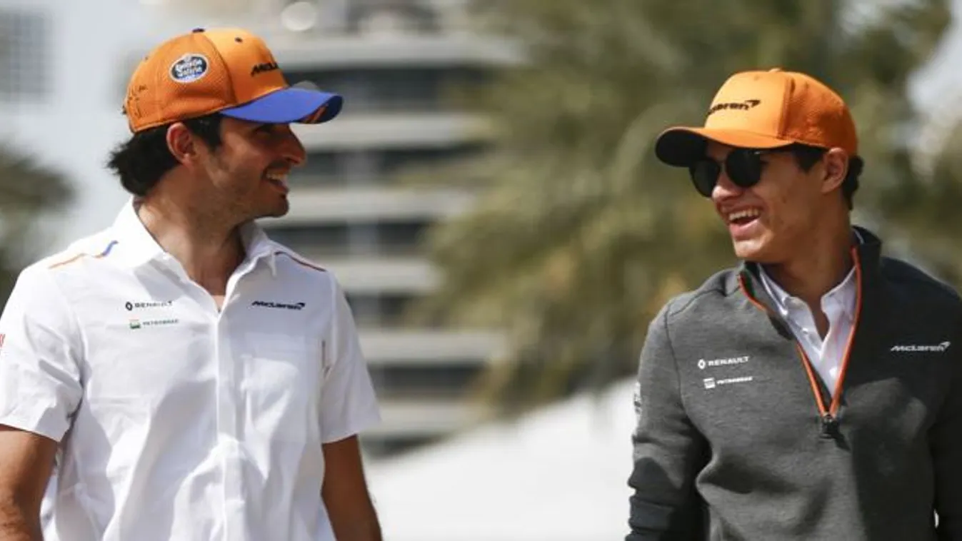 Jövőre is Norris és Sainz lesznek a McLaren pilótái a Forma-1-ben
