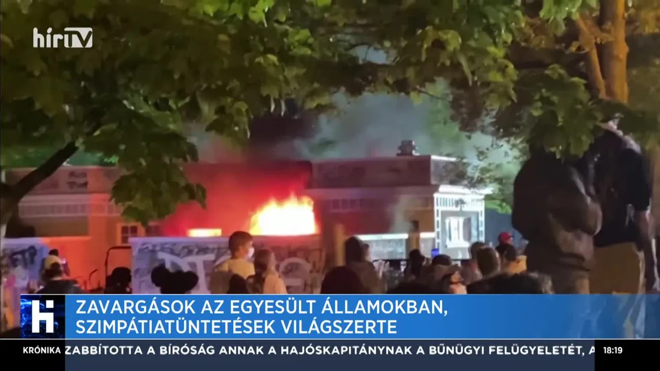 Zavargások az Egyesült Államokban, szimpátiatüntetések világszerte