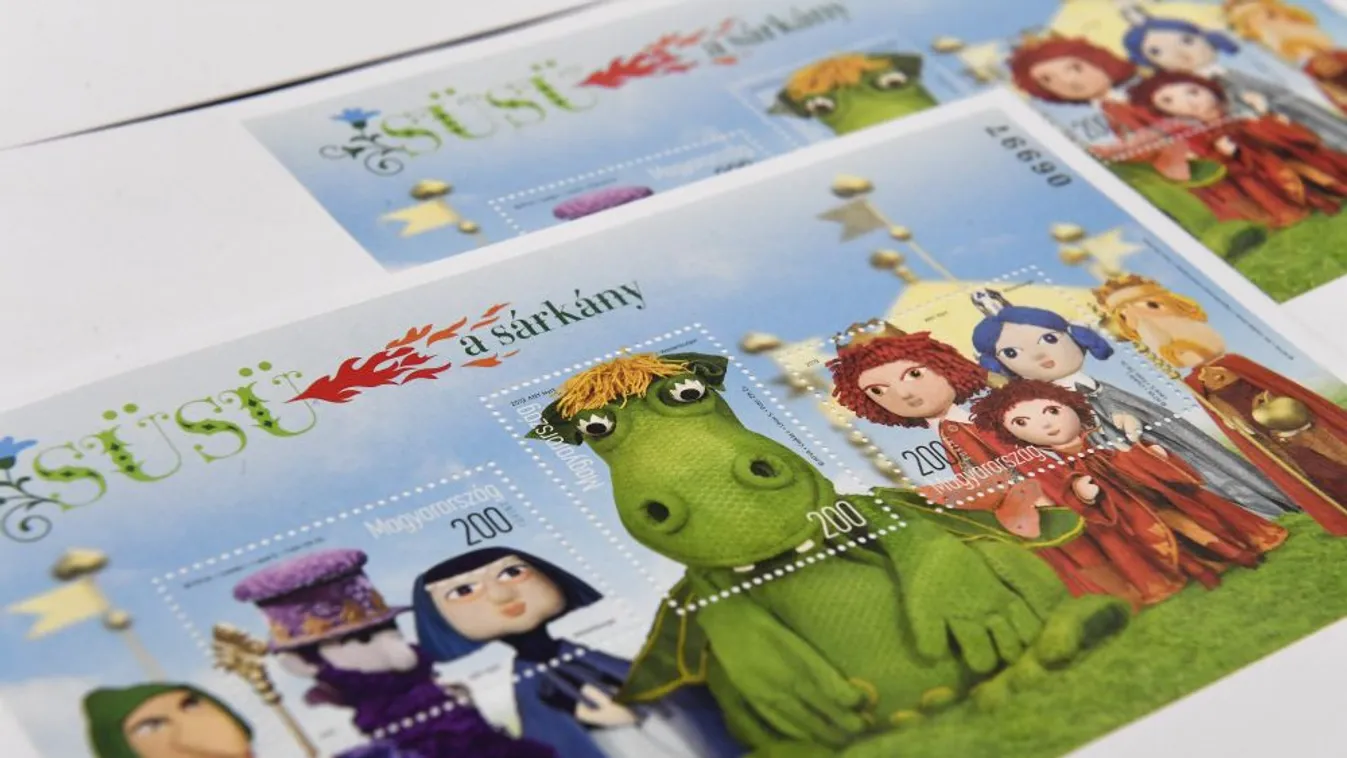 Alkalmi bélyegen a Süsü, a sárkány szereplői