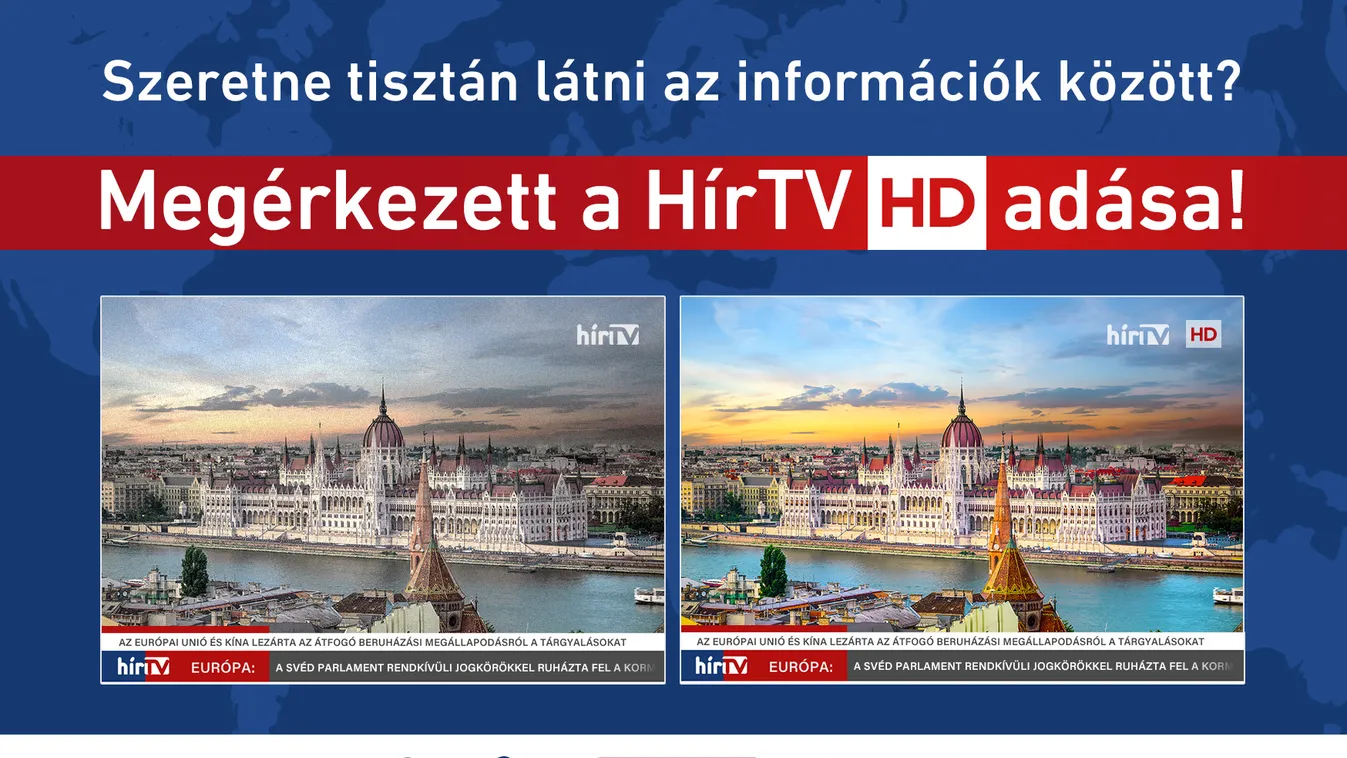 Már HD minőségben is fogható a HírTV! – Szeretne tisztán látni?
