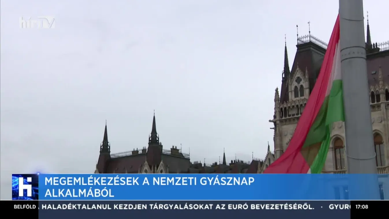 Megemlékezések a nemzeti gyásznap alkalmából