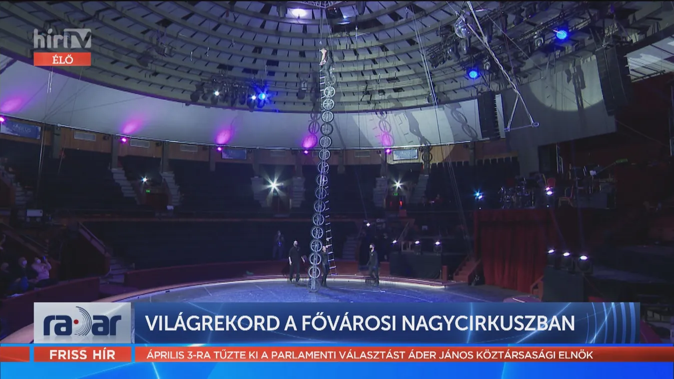 Radar: Világrekord a Fővárosi Nagycirkuszban