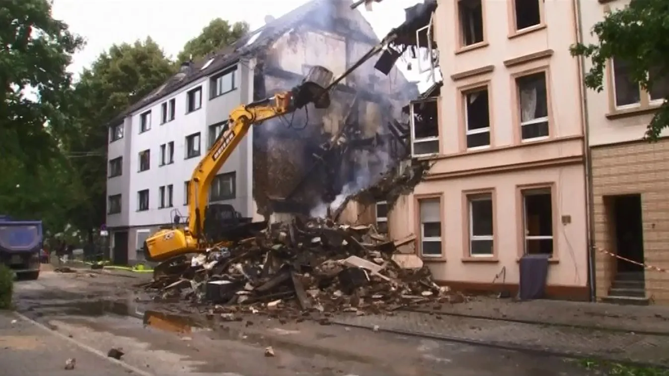 Felrobbant egy lakóház