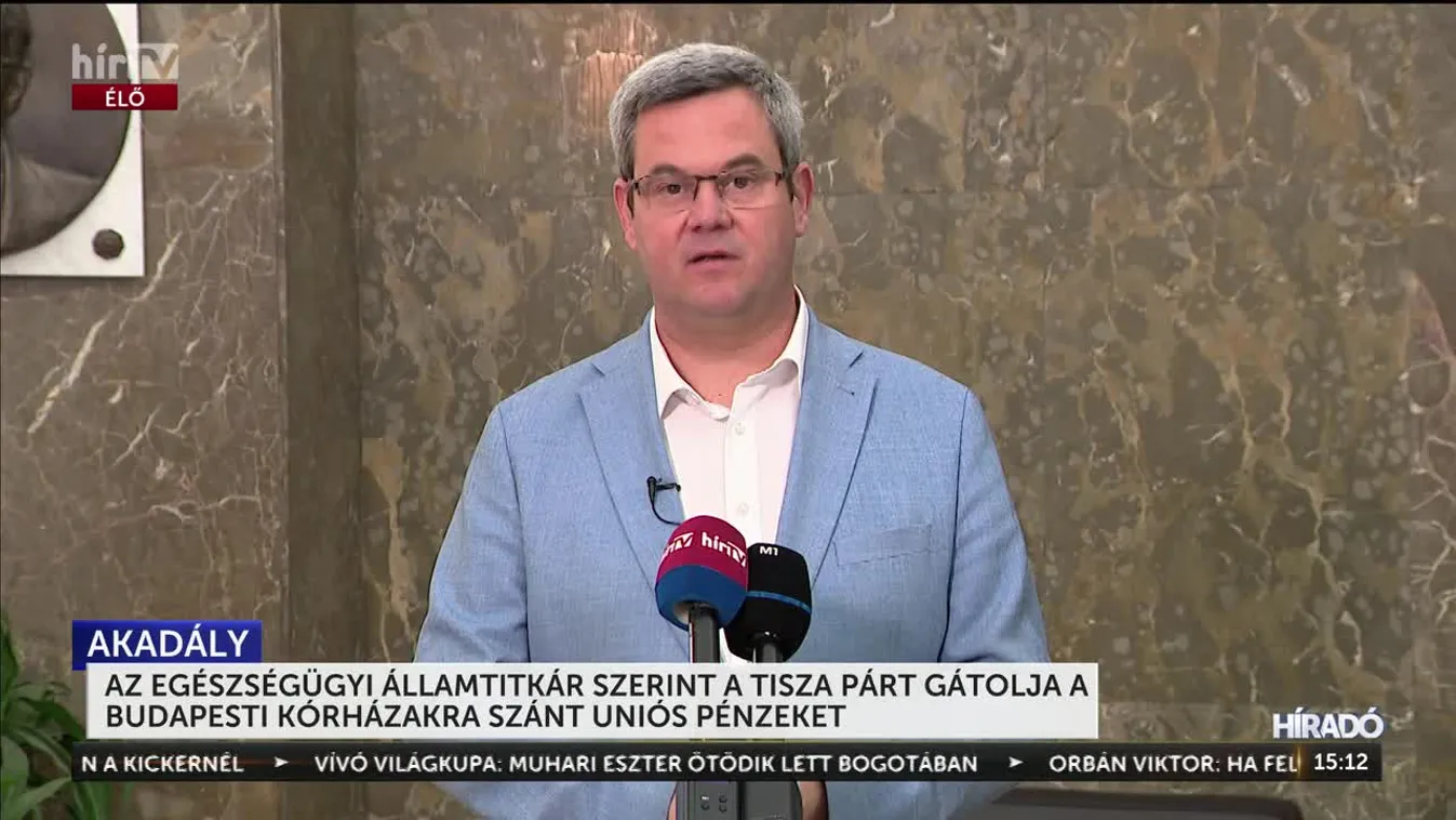 Takács Péter: A Tisza Párt miatt késnek azok az uniós források, amelyekből fel lehetne újítani a budapesti kórházakat + videó