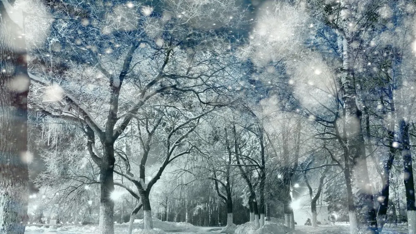 Figyelmeztetés: viharos szél, hófúvás, további havazás