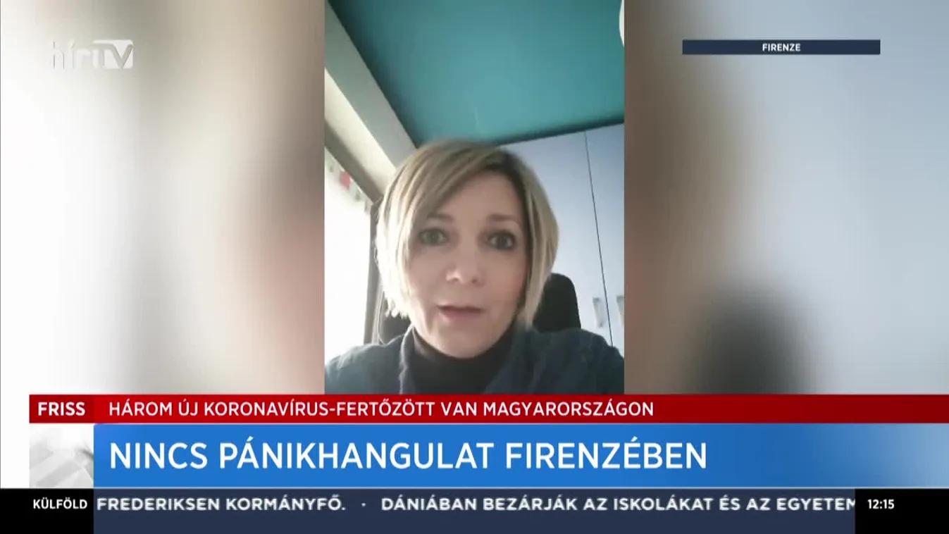 Nincs pánikhangulat Firenzében