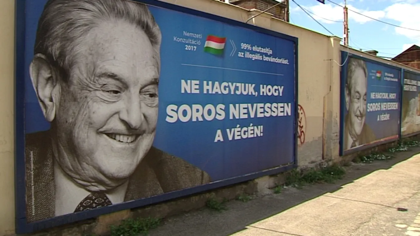 Leszedi a kormány a Soros-ellenes plakátokat – Lapzárta