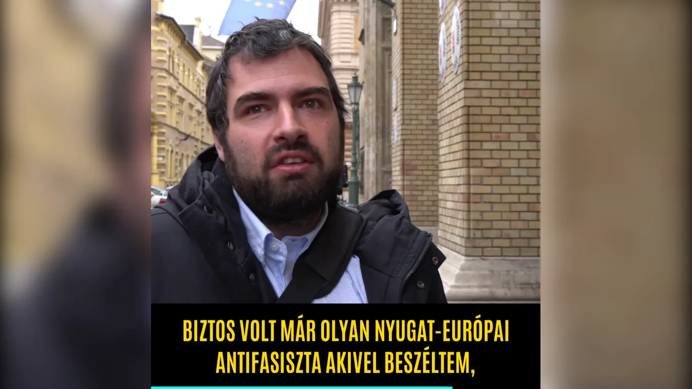 Jámbor András elismerte, hogy mozgalmának köze van a szélsőséges Antifához