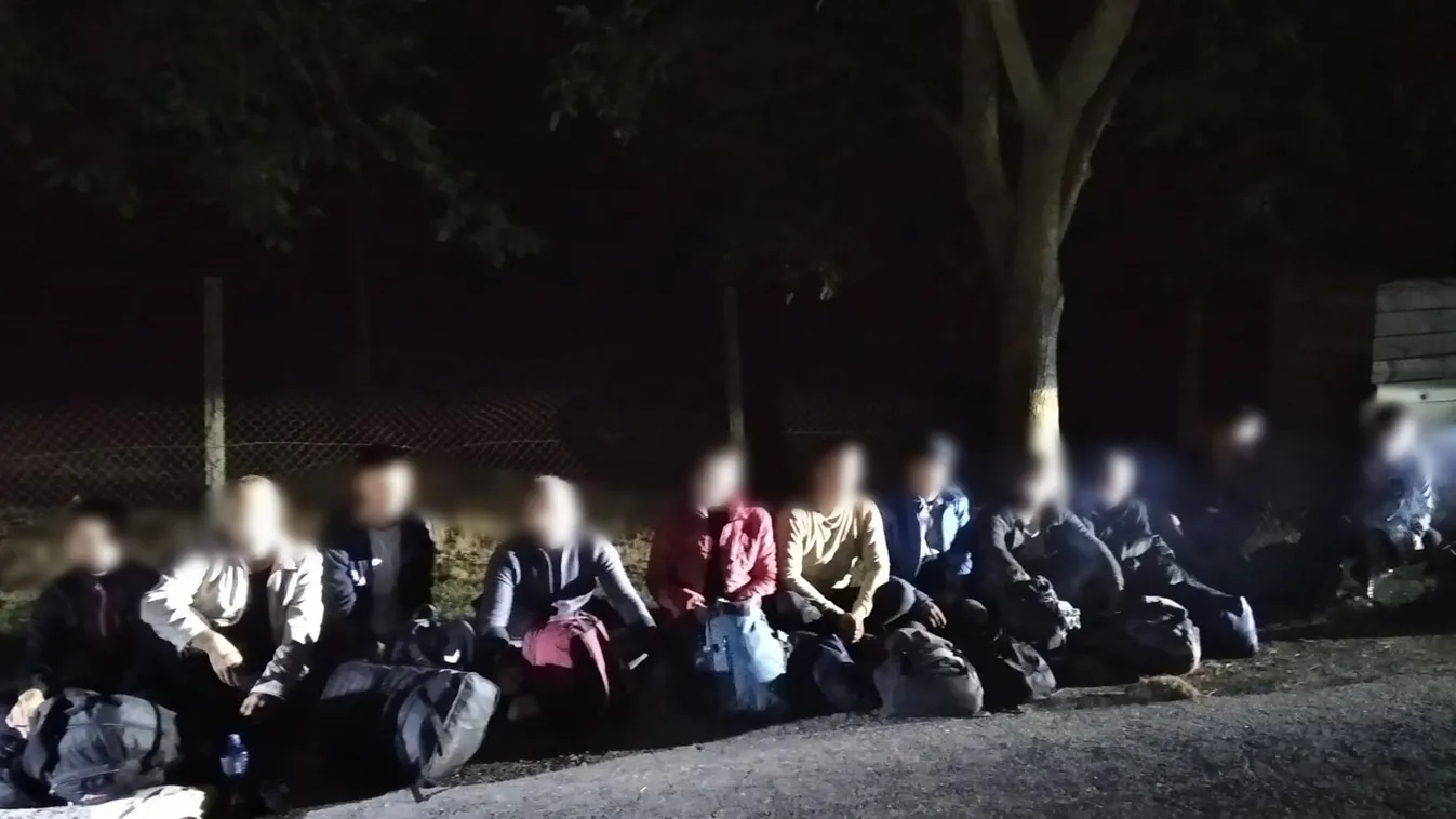 Négy embercsempész az elmúlt éjszaka mérlege