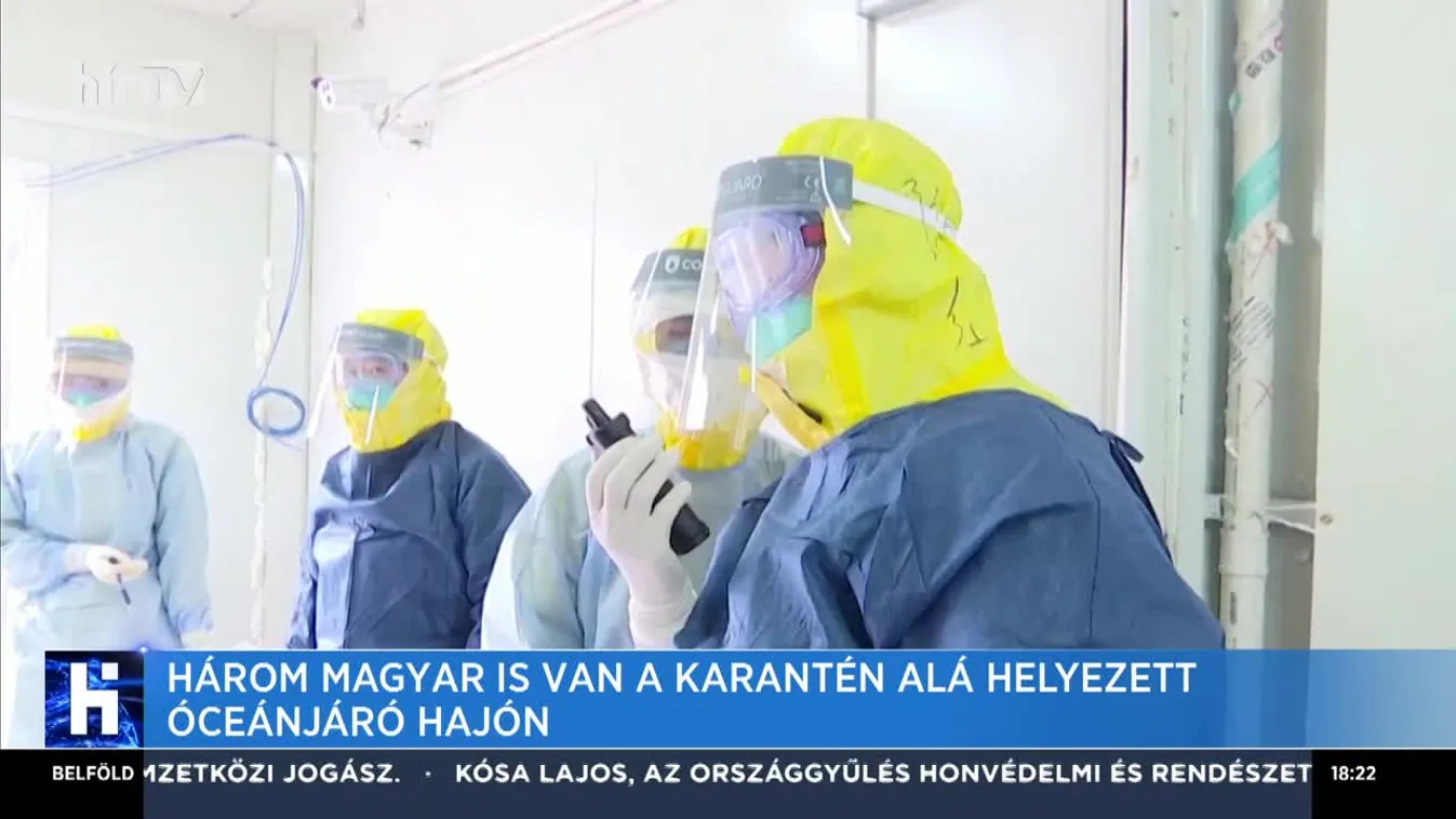 Három magyar is van a karantén alá helyezett óceánjáró hajón