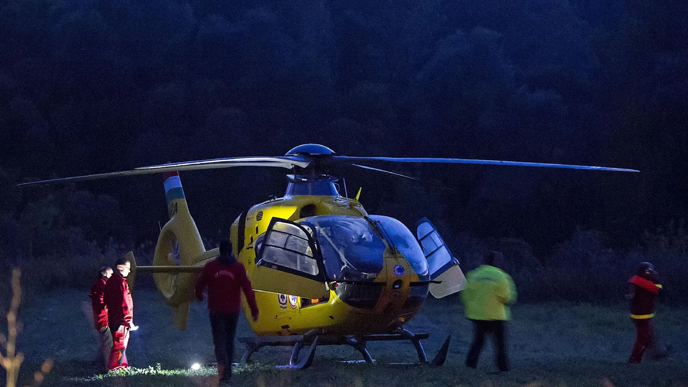 Szükség volt a mentőhelikopterre
