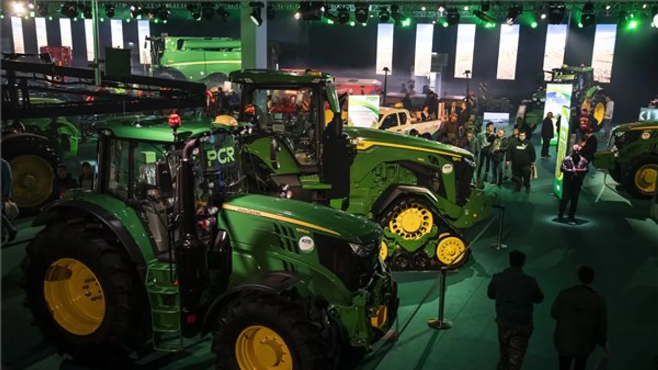 Megnyílt az 38. AGROmashEXPO és 10. AgrárgépShow