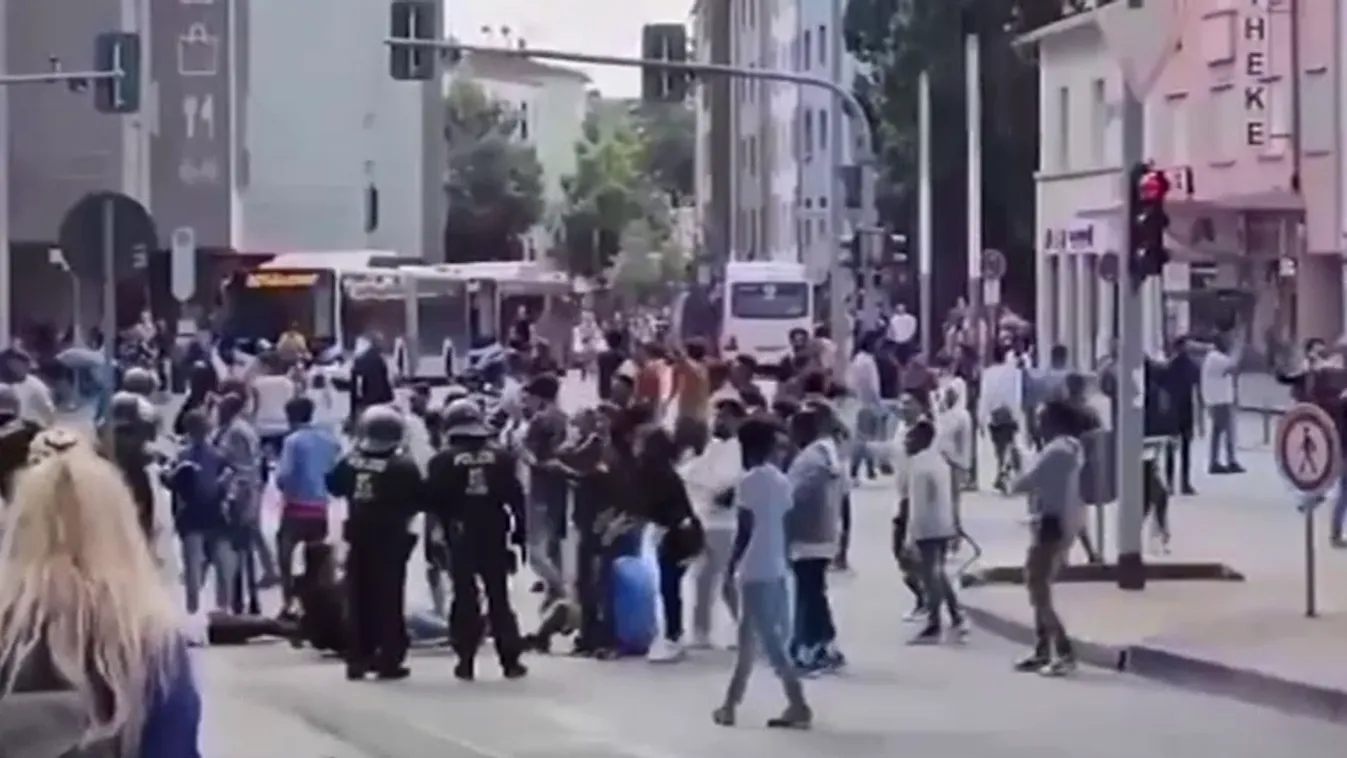 Tömegverekedés és újabb migránslázadás Németországban