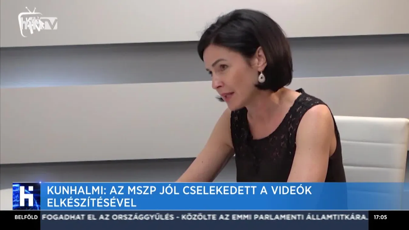 Kunhalmi: Az MSZP jól cselekedett a videó elkésztésével