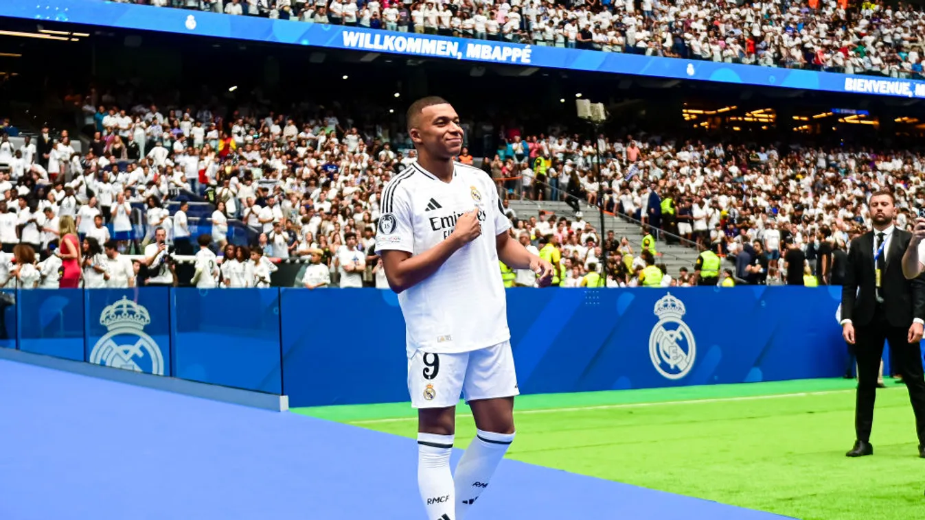 Mbappét nyolcvanezer szurkoló előtt mutatta be a Real Madrid