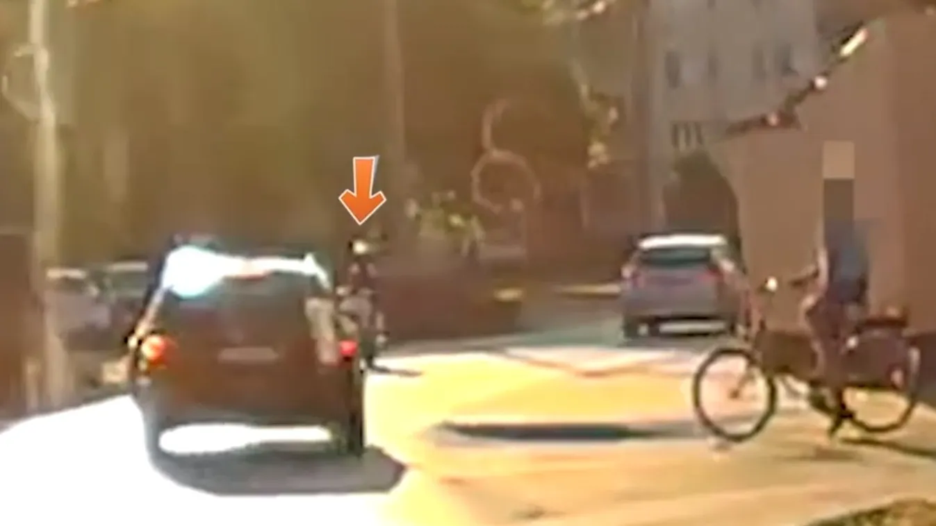 Balesetet okozott a lemenő nap vakító fénye - videóval