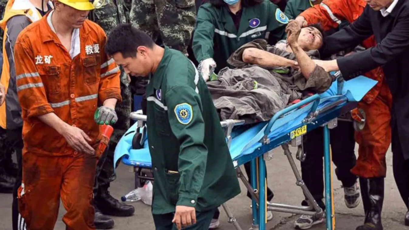 Bányakatasztrófa Kínában