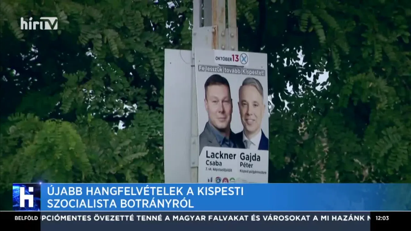 Újabb hangfelvételek a kispesti szocialista botrányról