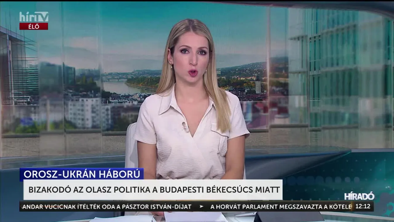 BIZAKODÓ AZ OLASZ POLITIKA A BUDAPESTI BÉKECSÚCS MIATT