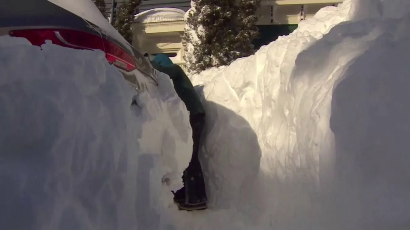 Óriási hóviharok tombolnak Amerika északi részén