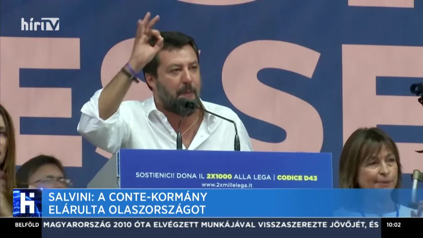 Salvini: A nem keresztény Európa, nem Európa