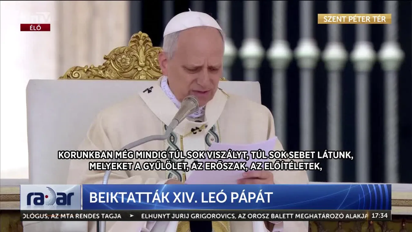 Radar - Több mint 250 ezer zarándok gyűlt össze a Szent Péter téren + videó