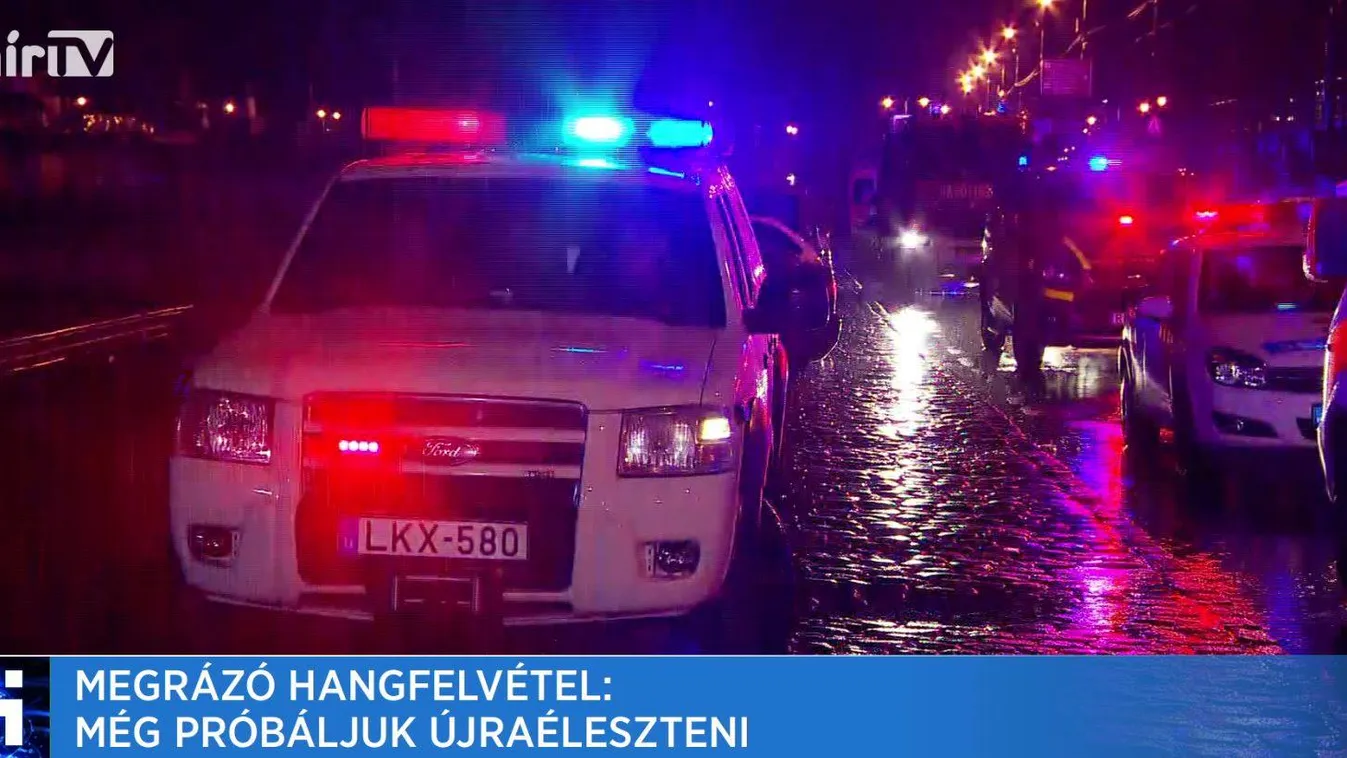 Megrázó hangfelvétel került elő a dunai balesetről