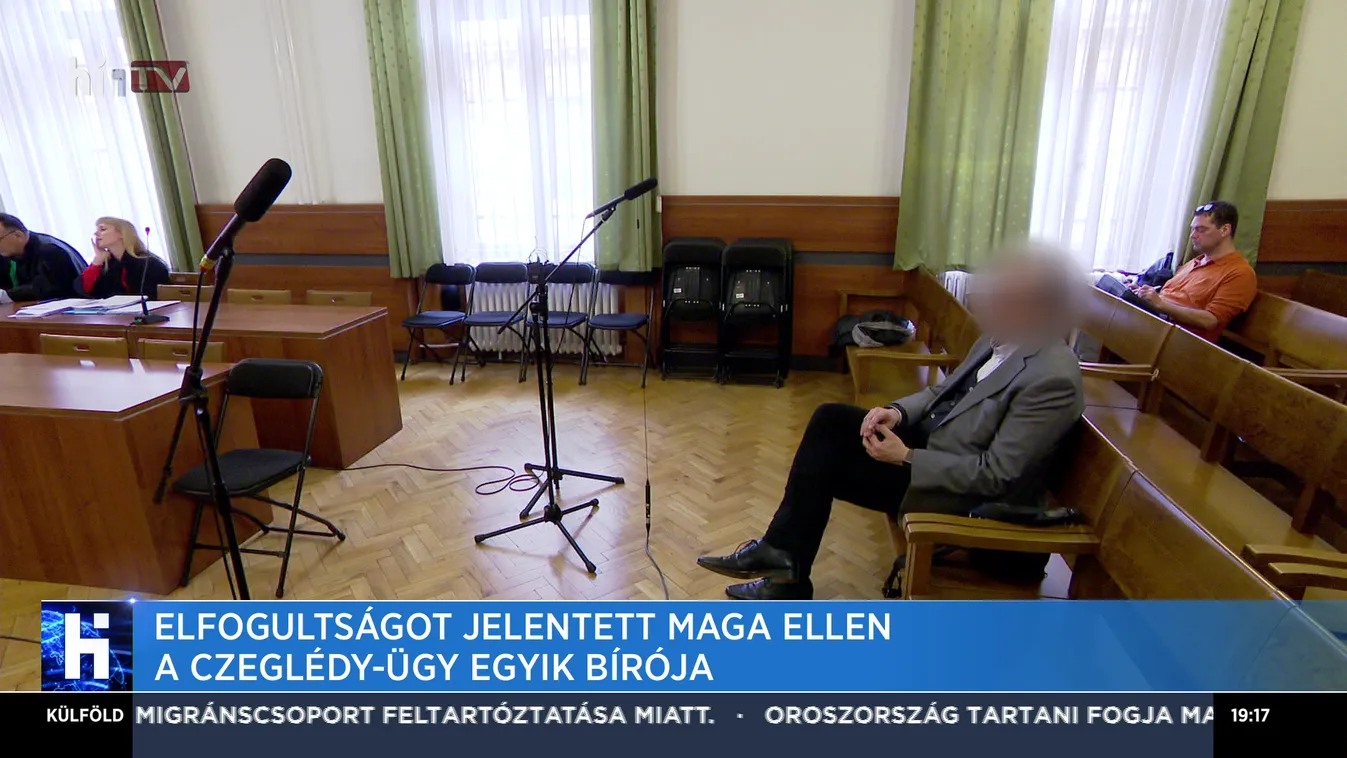 Elfogultságot jelentett maga ellen a Czeglédy-ügy egyik bírója