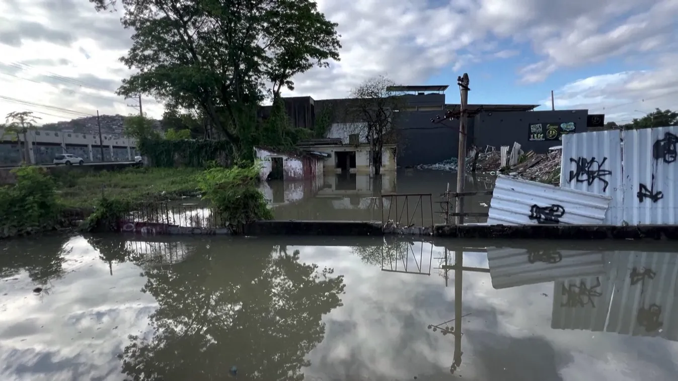 Halálos áldozatai vannak a Rido de Janeirót ért brutális viharnak