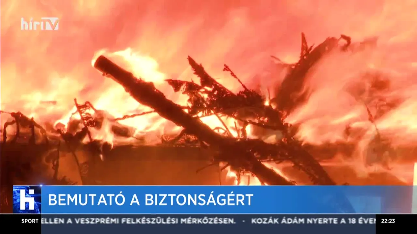 Bemutató a biztonságért