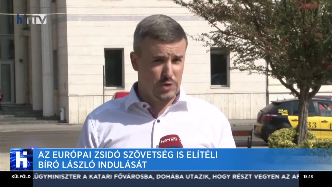 Az európai zsidó szövetség is elítéli Bíró László indulását