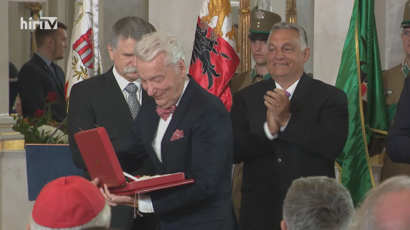 Áder János: A Szent István Rend nemzeti elismerésünk legrangosabb kifejezője