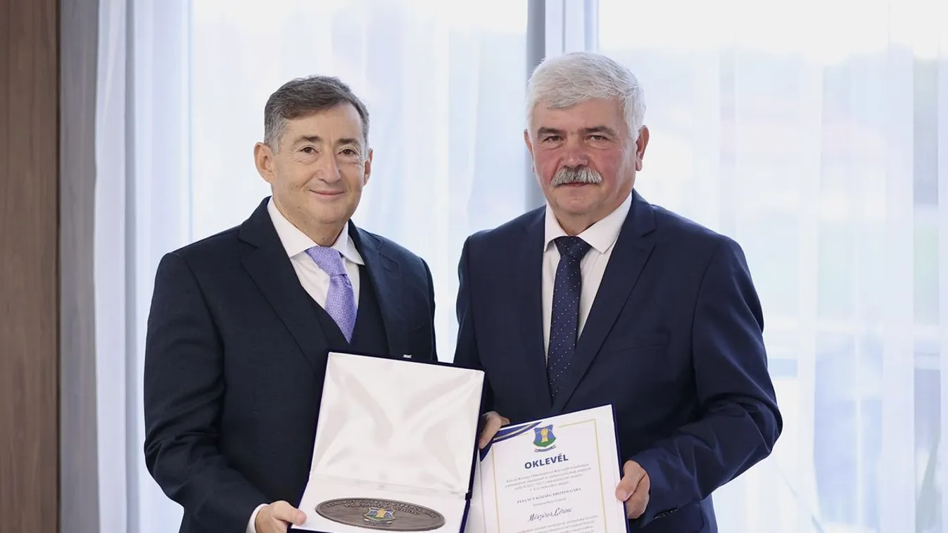 Nagy megtiszteltetés érte Mészáros Lőrincet