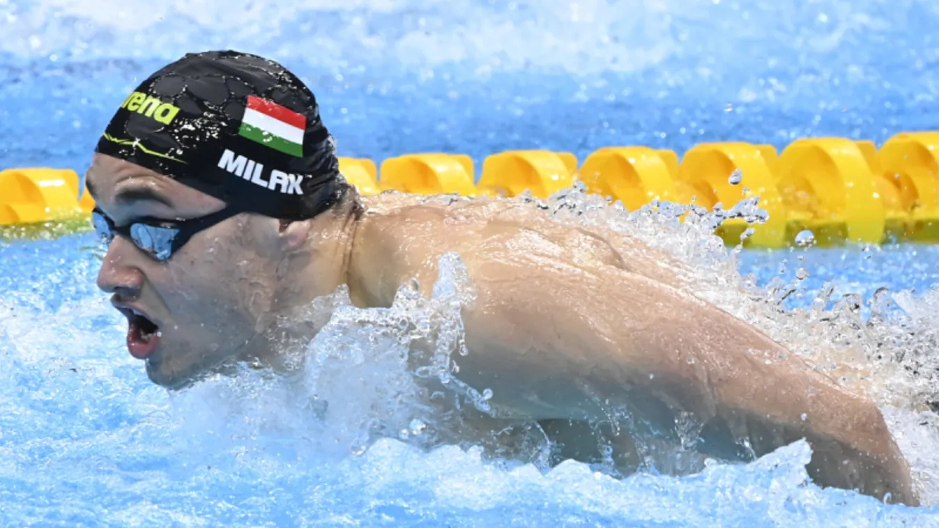 Milák Kristóf arany-, Márton Richárd ezüstérmes 200 méter pillangón